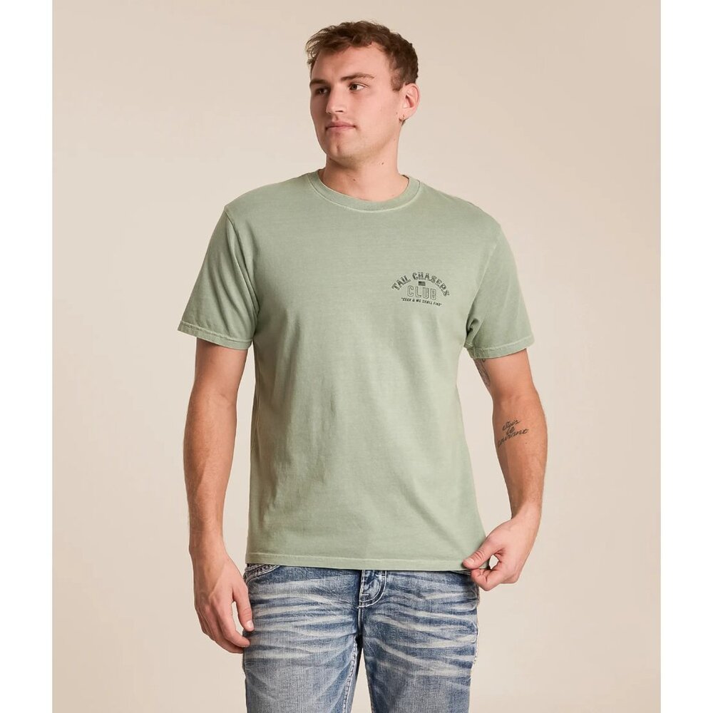 Tail Chasers Men's T-shirt Seeker Green T-Shirt - Picture 5 of 8